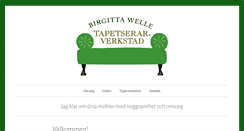 Desktop Screenshot of birgittawelle.se